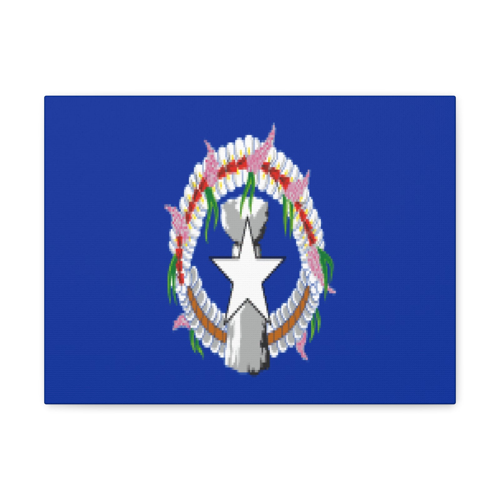 Northern Mariana Islands Country Flag Canvas Vibrant Wall Art Unframed Home Decor-Express Your Love Gifts