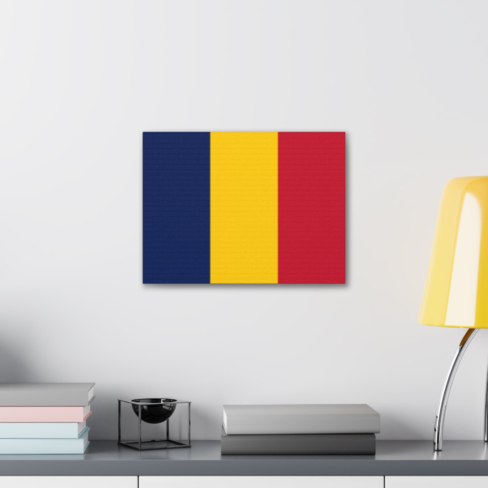 Chad Country Flag Canvas Vibrant Wall Art Unframed Home Decor-Express Your Love Gifts