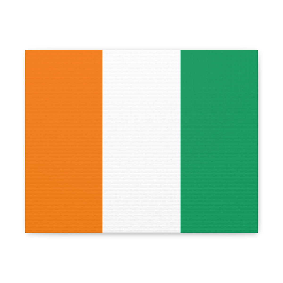 Côte dIvoire Country Flag Canvas Vibrant Wall Art Unframed Home Decor-Express Your Love Gifts