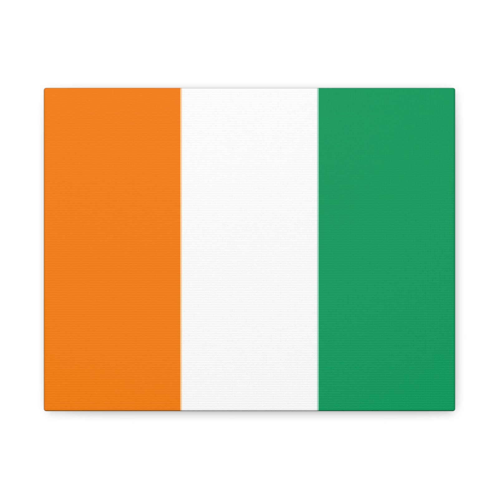Côte dIvoire Country Flag Canvas Vibrant Wall Art Unframed Home Decor-Express Your Love Gifts