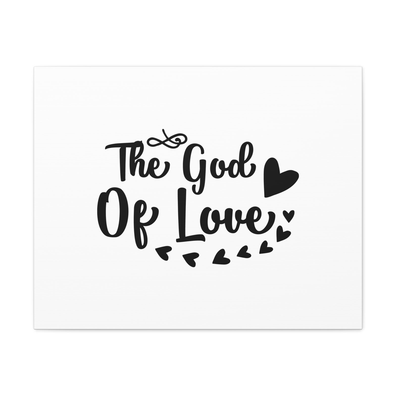 Scripture Canvas The God Of Love PSALM 107:8 Christian Wall Art Bible Verse Print Ready to Hang-Express Your Love Gifts