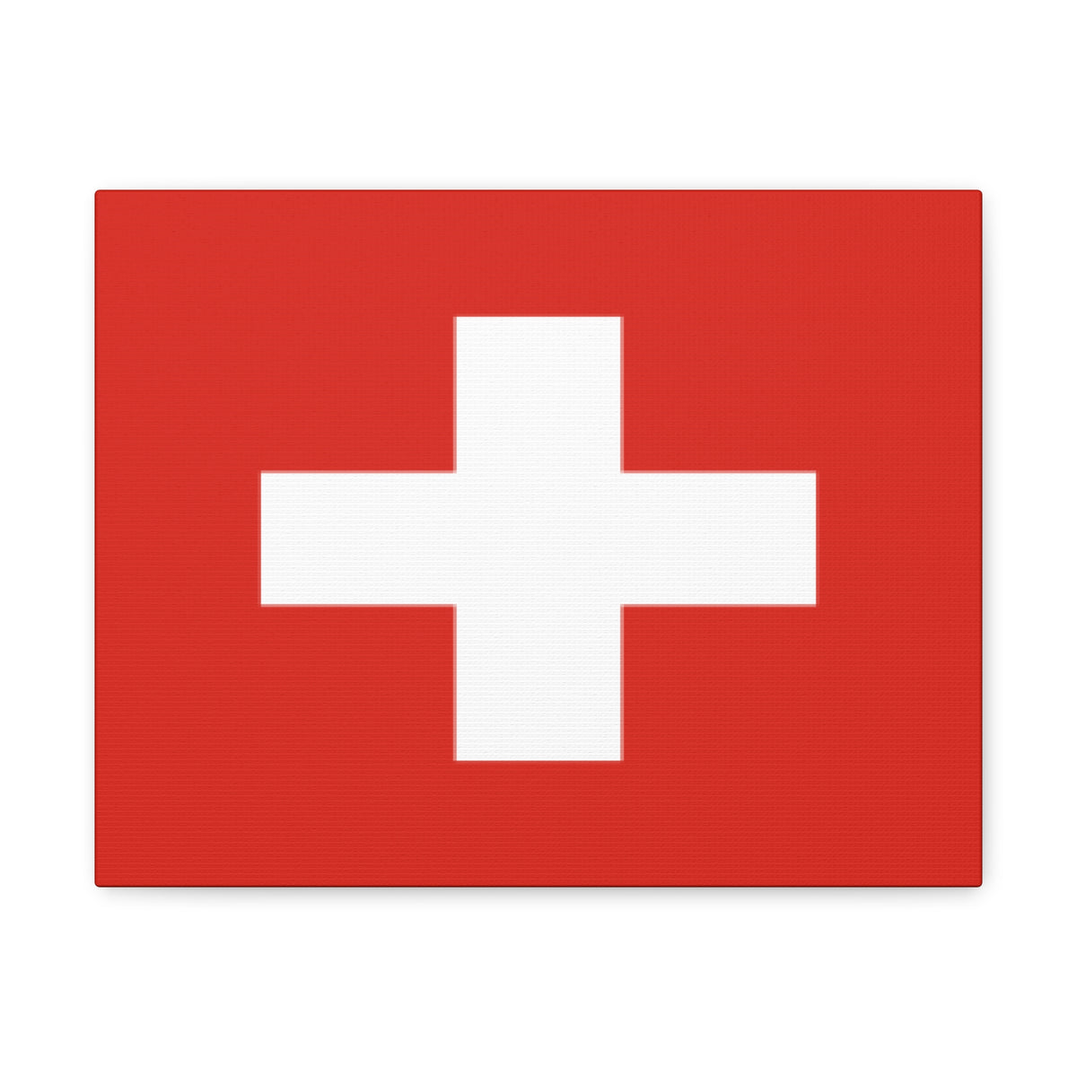 Switzerland Country Flag Canvas Vibrant Wall Art Unframed Home Decor-Express Your Love Gifts