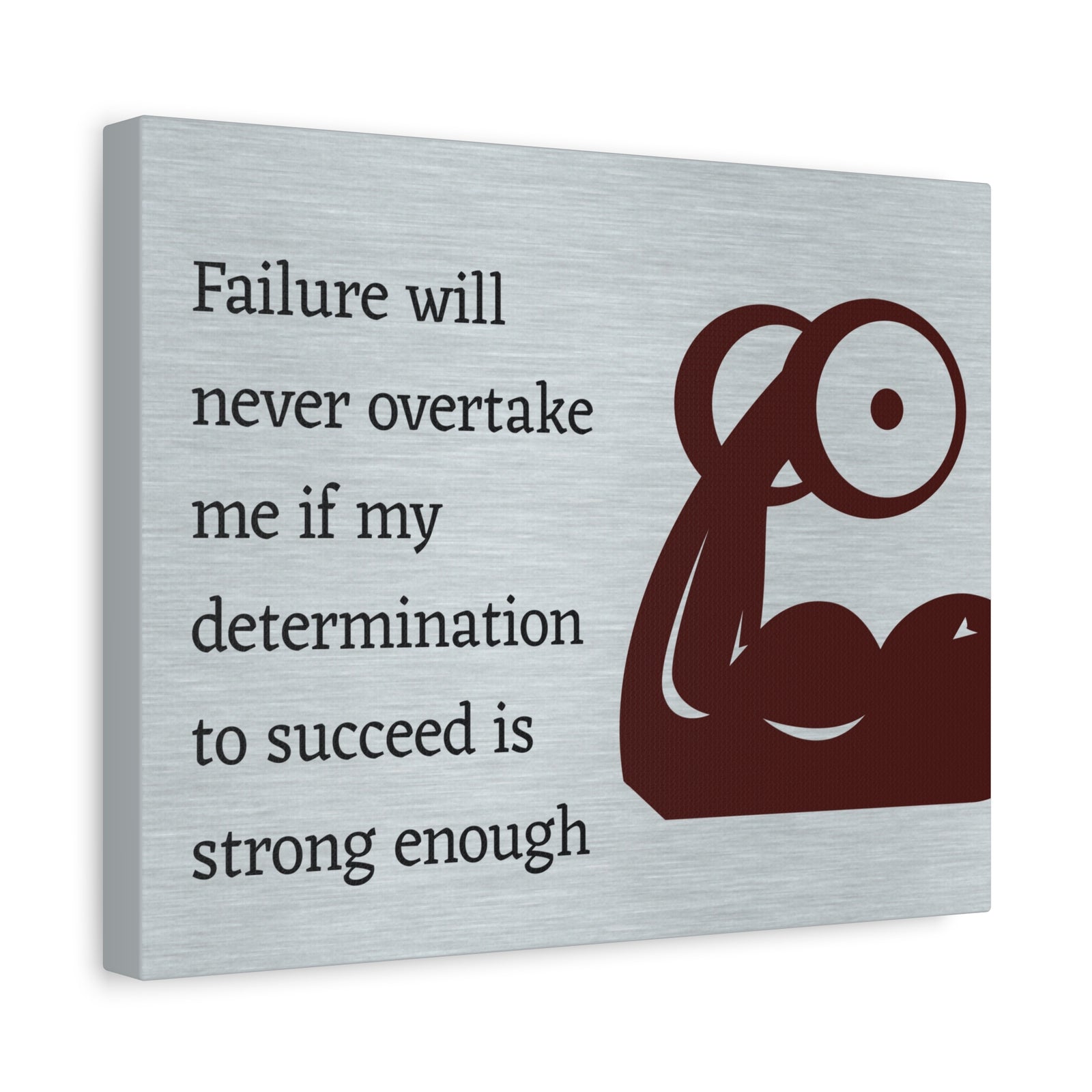 Inspirational Wall Art Determination To Succeed Motivation Wall Decor for Home Office Gym Inspiring Success Quote Print Ready to Hang-Express Your Love Gifts