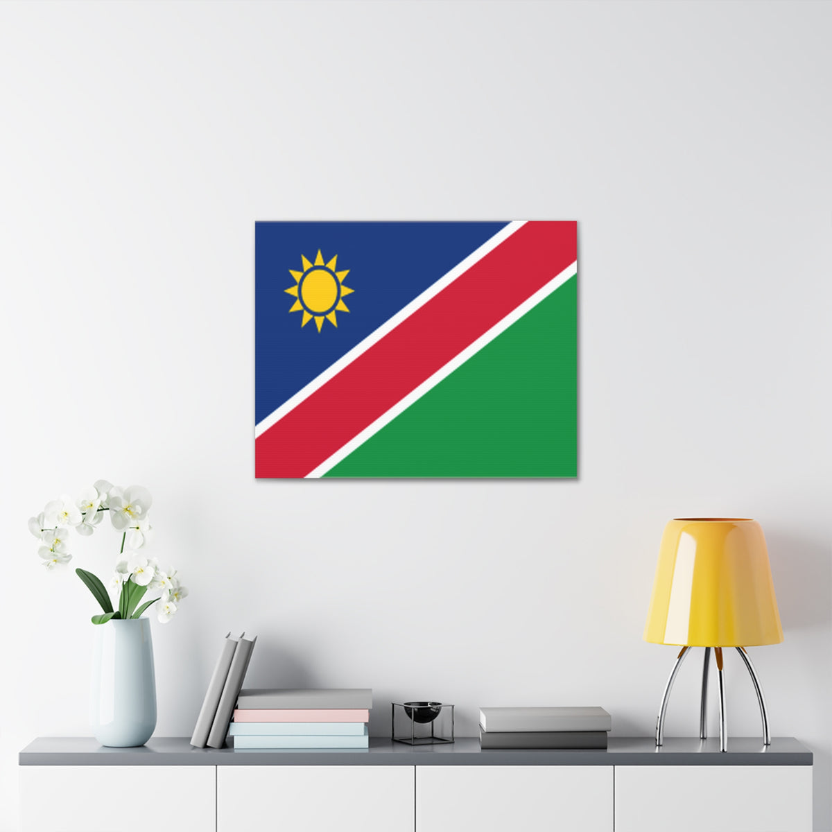 Namibia Country Flag Canvas Vibrant Wall Art Unframed Home Decor-Express Your Love Gifts