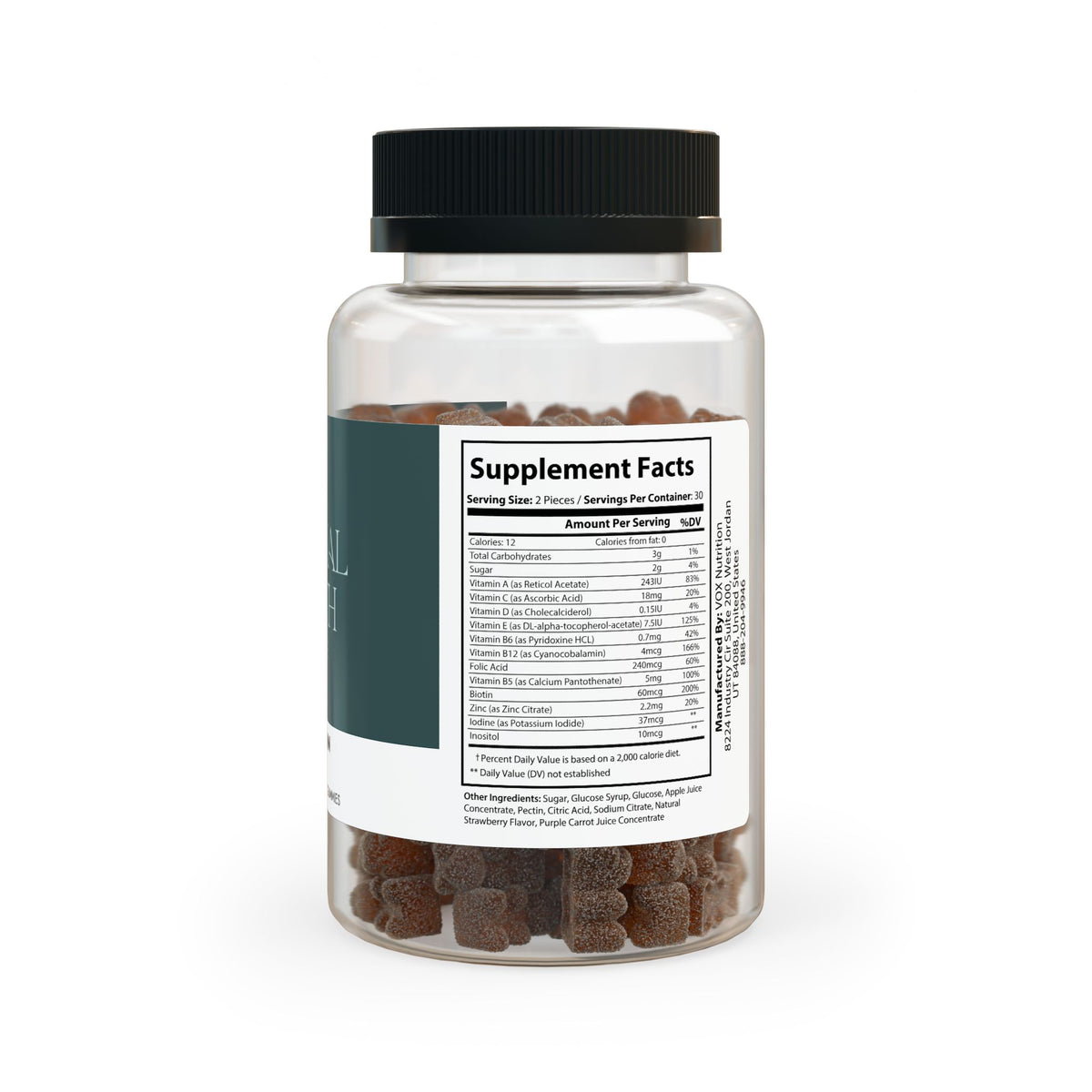 Multivitamin Gummies for Adults – 60 Count | Non-GMO, Corn-Free, Third-Party Tested-Express Your Love Gifts