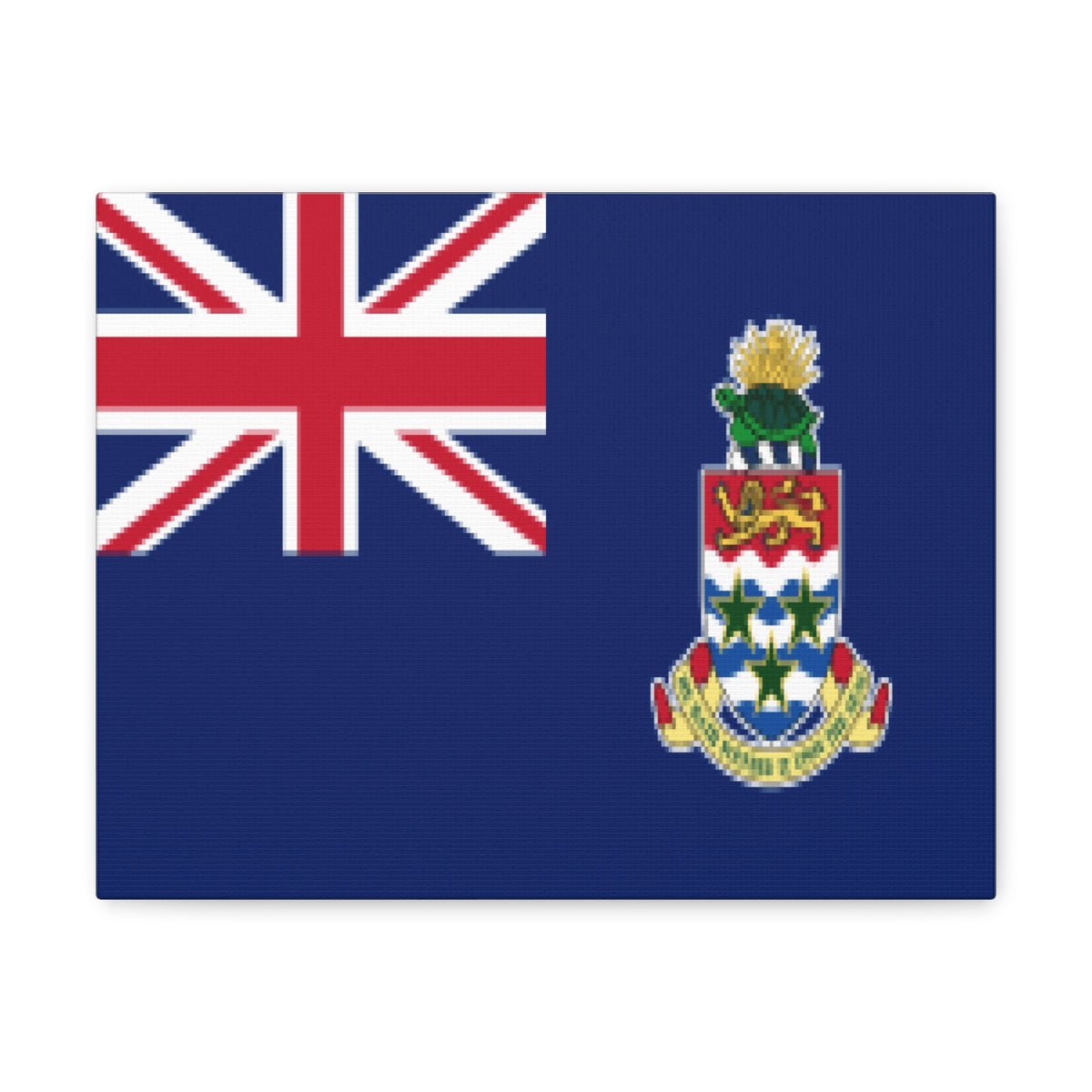 Cayman Islands Country Flag Canvas Vibrant Wall Art Unframed Home Decor-Express Your Love Gifts