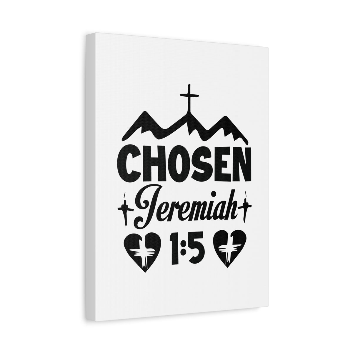 Scripture Walls Jeremiah 1:5 Chosen Bible Verse Canvas Christian Wall Art Ready to Hang Unframed-Express Your Love Gifts