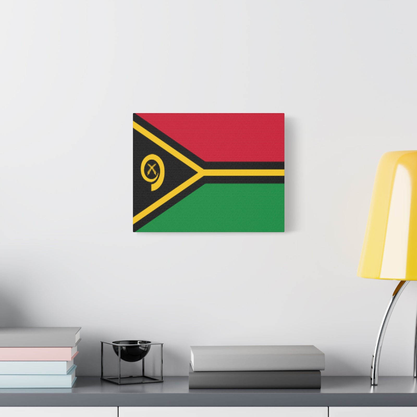 Vanuatu Country Flag Canvas Vibrant Wall Art Unframed Home Decor-Express Your Love Gifts