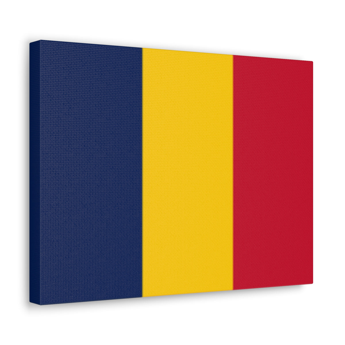 Chad Country Flag Canvas Vibrant Wall Art Unframed Home Decor-Express Your Love Gifts