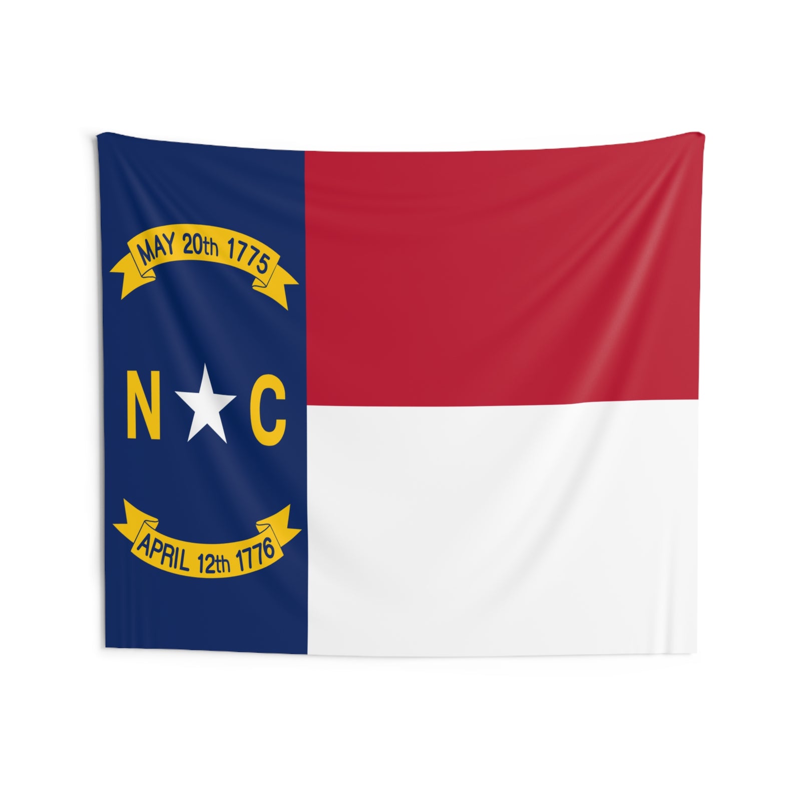 North Carolina State Flag Wall Hanging Tapestry-Express Your Love Gifts