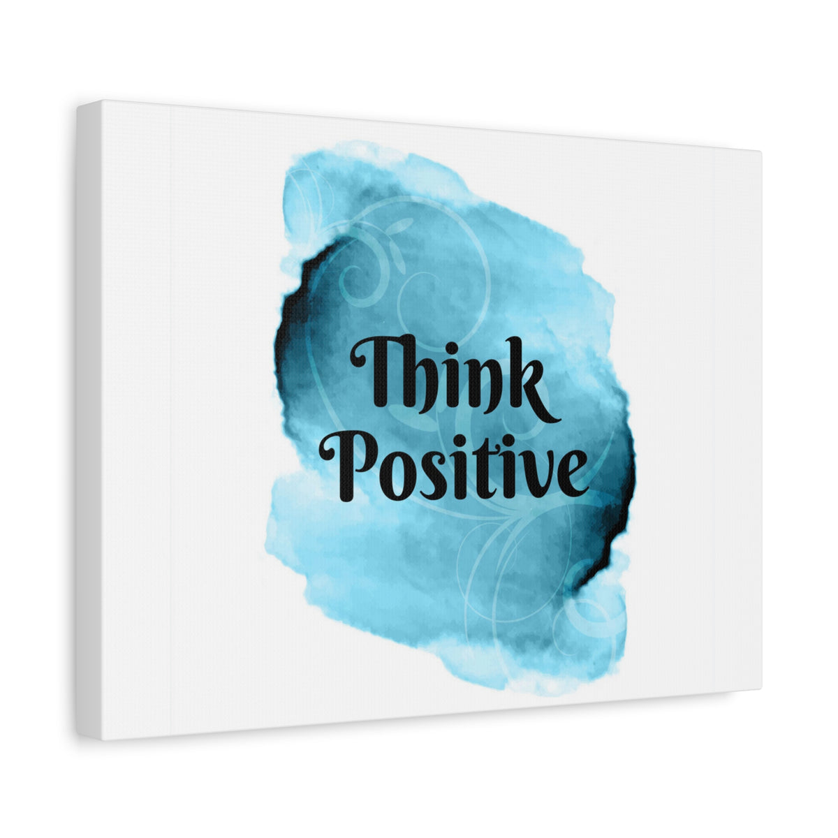 Inspirational Quote Canvas Think Positive Wall Art Motivational Motto Inspiring Prints Artwork Decor Ready to Hang-Express Your Love Gifts