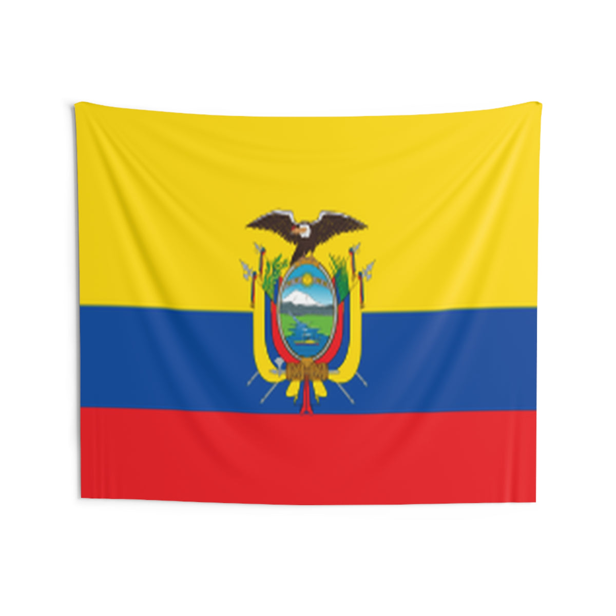 Ecuador Country Flag Wall Hanging Tapestry-Express Your Love Gifts