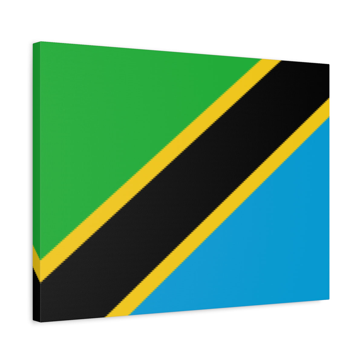 Tanzania Country Flag Canvas Vibrant Wall Art Unframed Home Decor-Express Your Love Gifts
