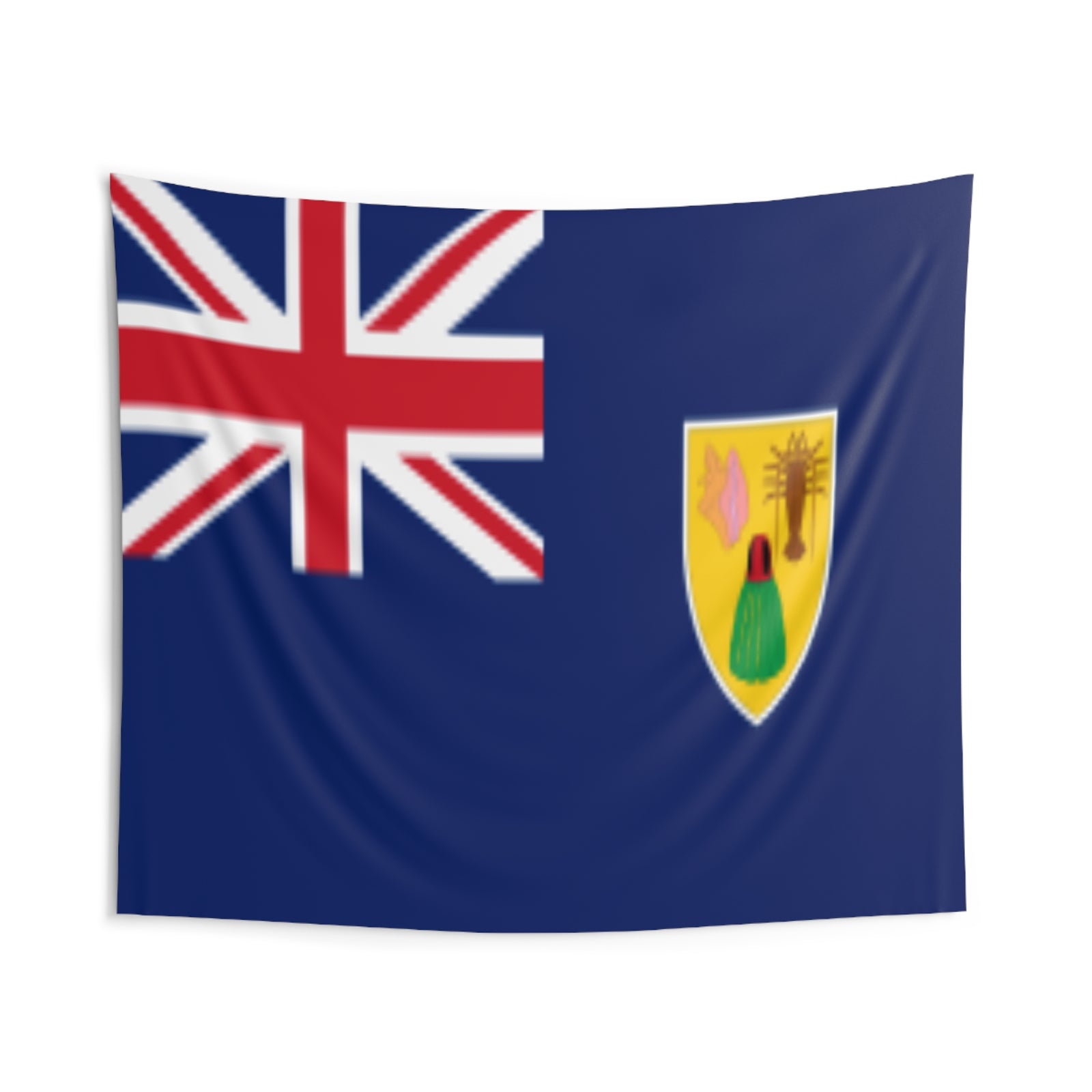 Turks and Caicos Islands Country Flag Wall Hanging Tapestry-Express Your Love Gifts