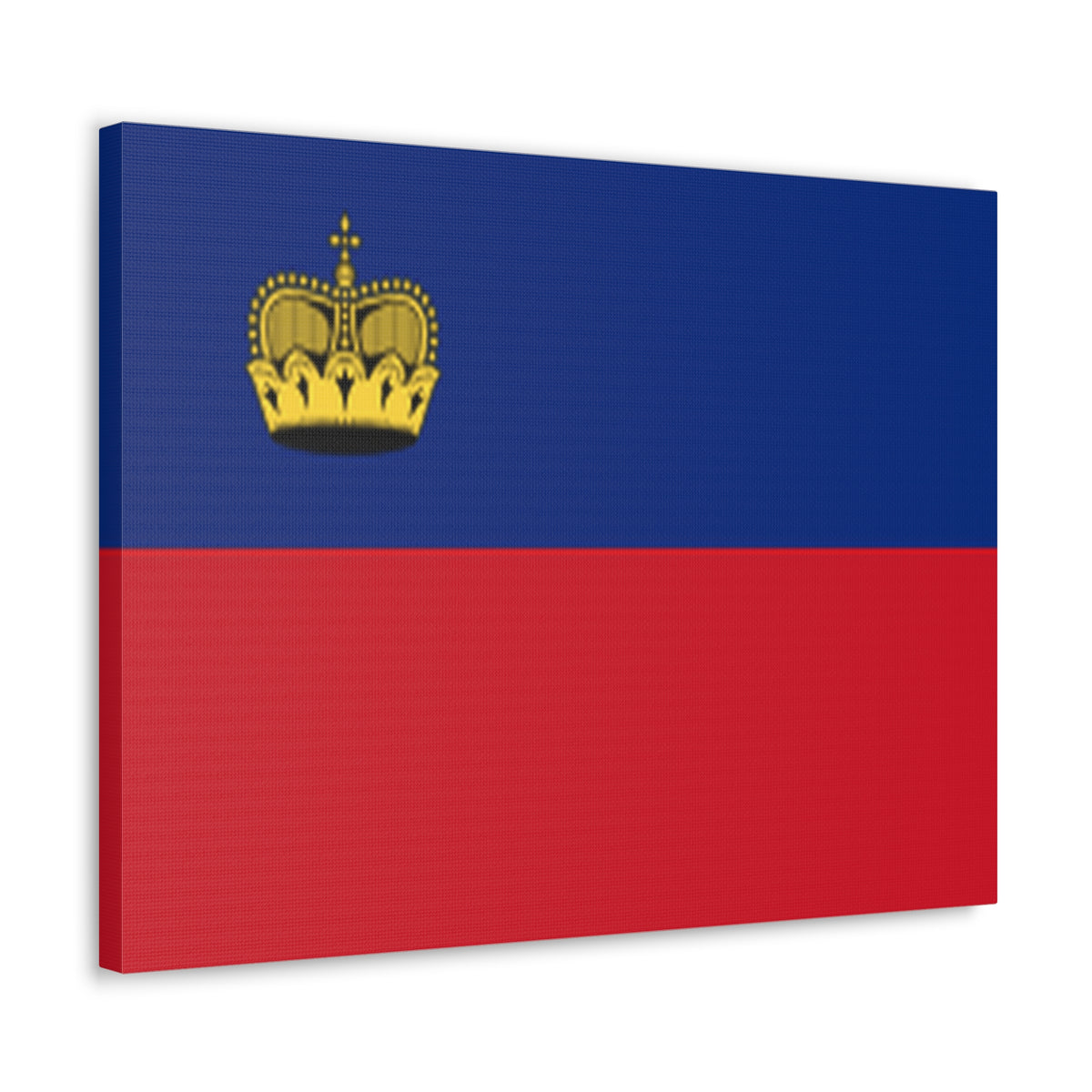 Liechtenstein Country Flag Canvas Vibrant Wall Art Unframed Home Decor-Express Your Love Gifts