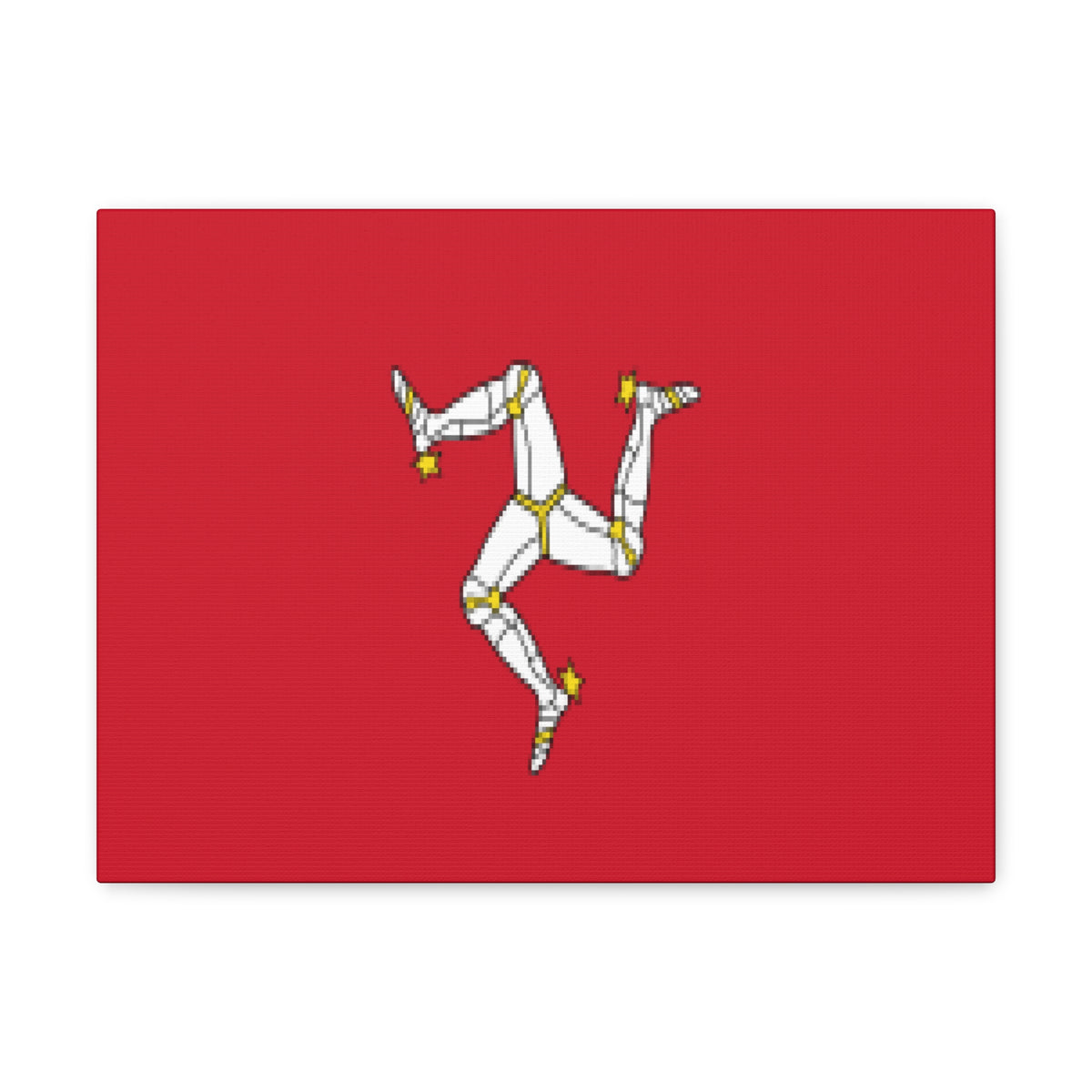 Isle of Man Country Flag Canvas Vibrant Wall Art Unframed Home Decor-Express Your Love Gifts