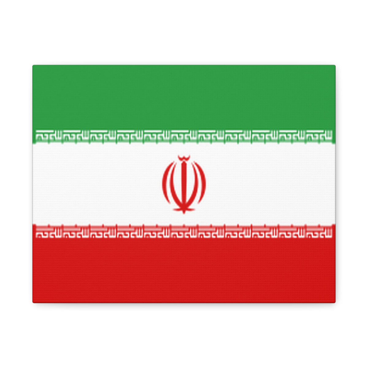 Iran Country Flag Canvas Vibrant Wall Art Unframed Home Decor-Express Your Love Gifts