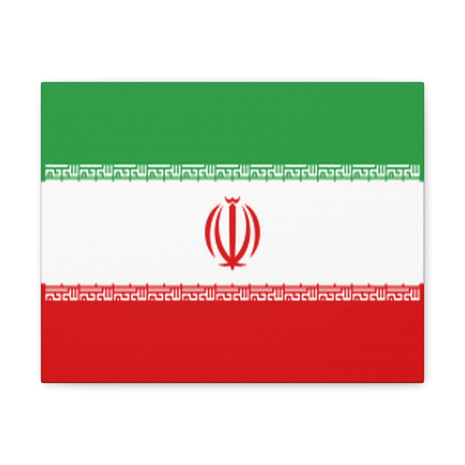 Iran Country Flag Canvas Vibrant Wall Art Unframed Home Decor-Express Your Love Gifts