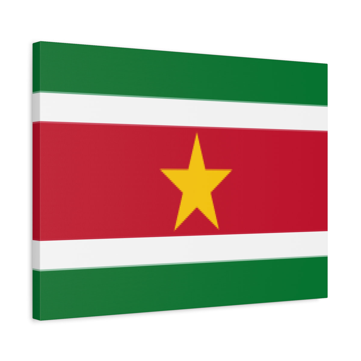 Suriname Country Flag Canvas Vibrant Wall Art Unframed Home Decor-Express Your Love Gifts