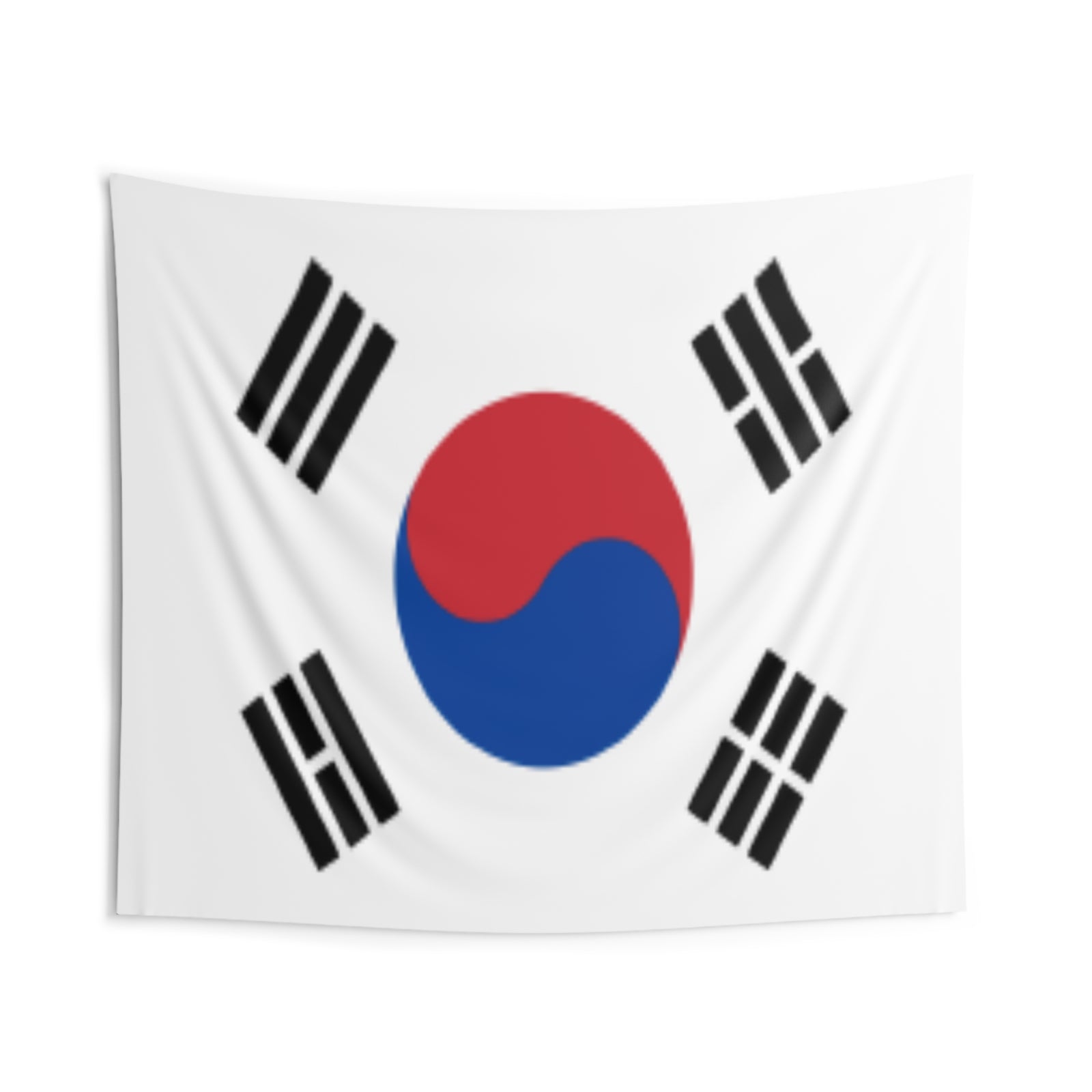 South Korea Country Flag Wall Hanging Tapestry-Express Your Love Gifts