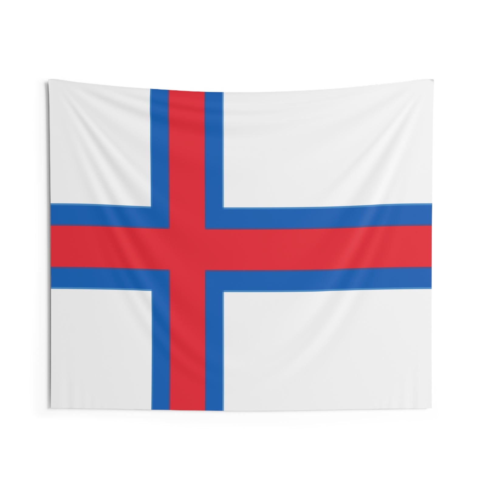Faroe Islands Country Flag Wall Hanging Tapestry-Express Your Love Gifts