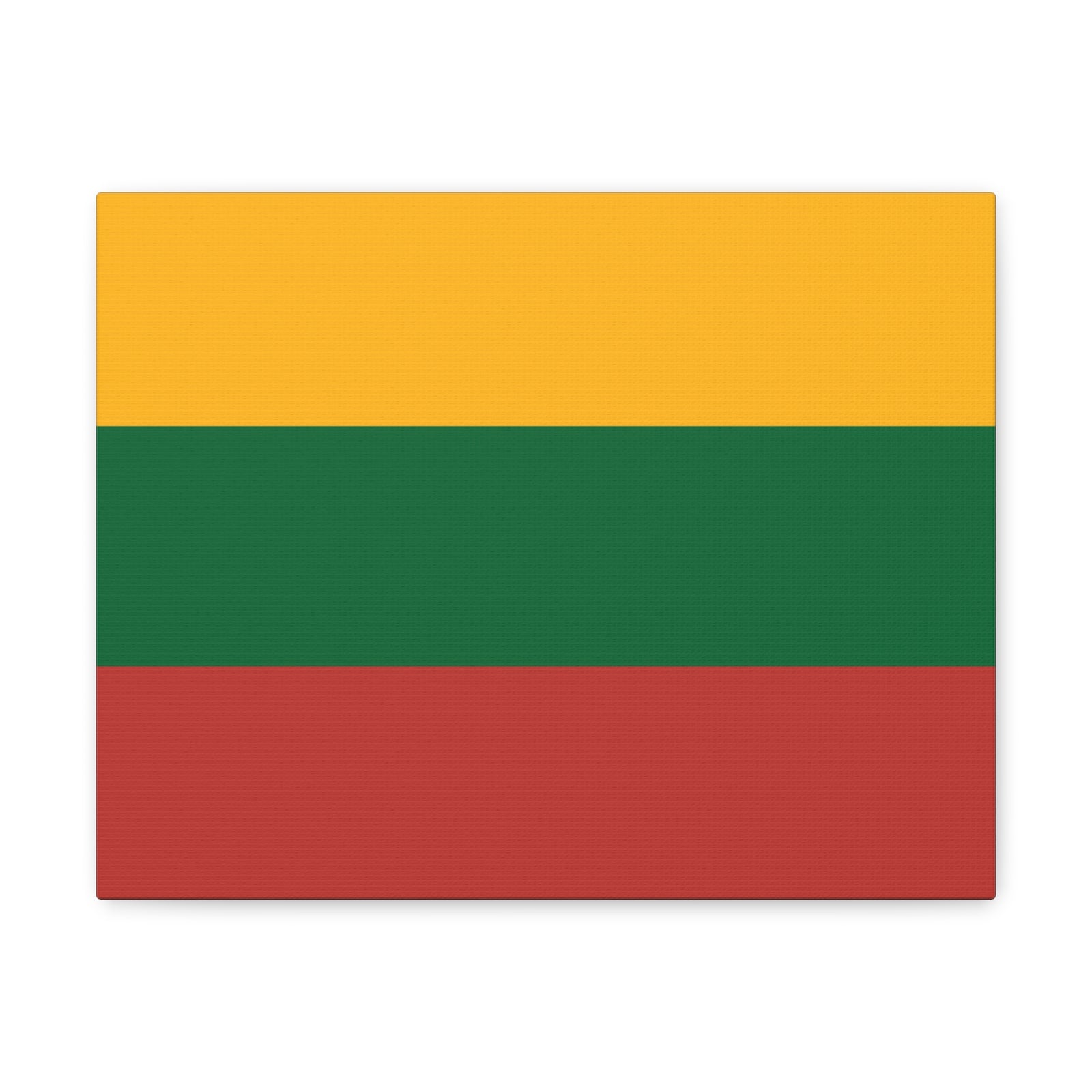 Lithuania Country Flag Canvas Vibrant Wall Art Unframed Home Decor-Express Your Love Gifts