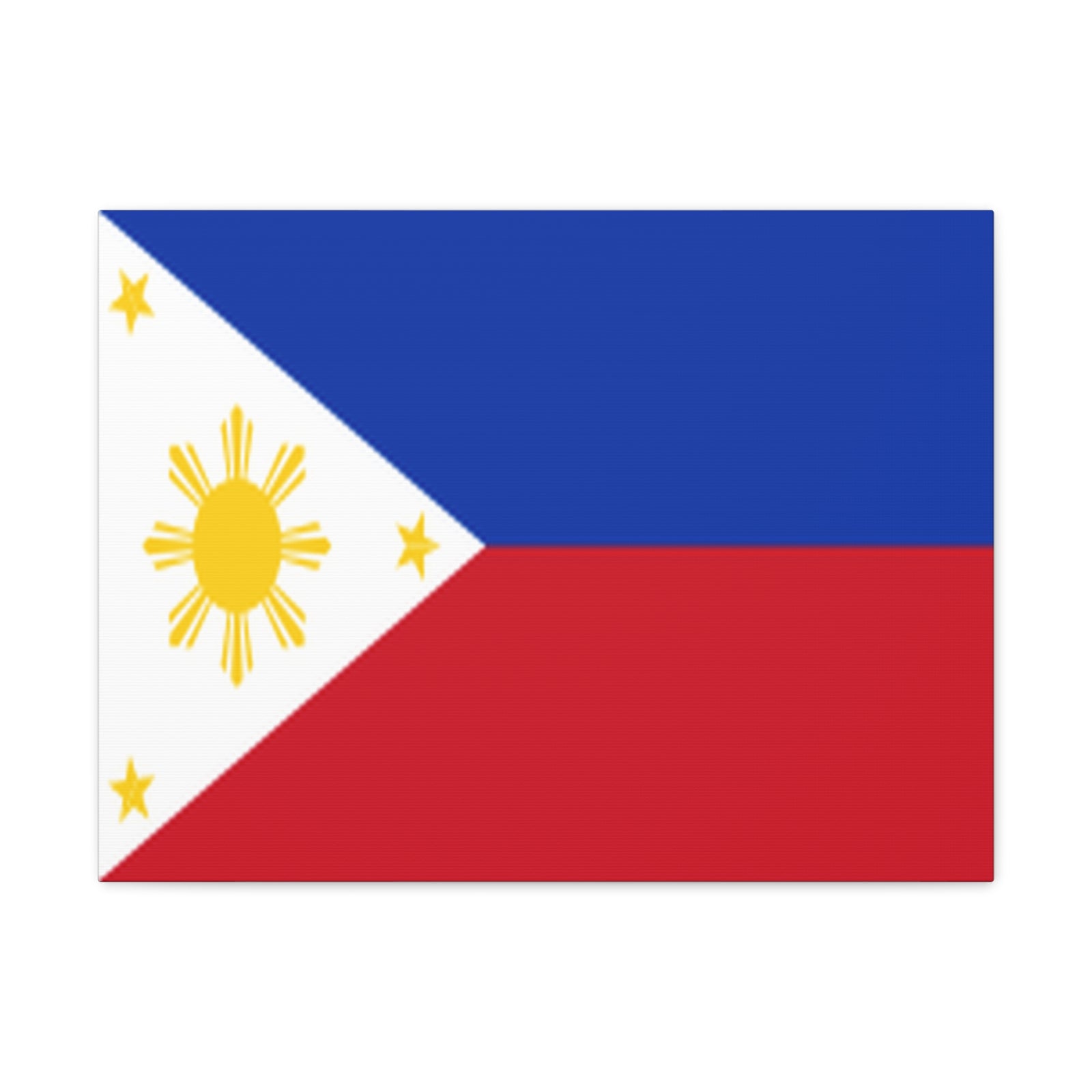 Philippines Country Flag Canvas Vibrant Wall Art Unframed Home Decor-Express Your Love Gifts