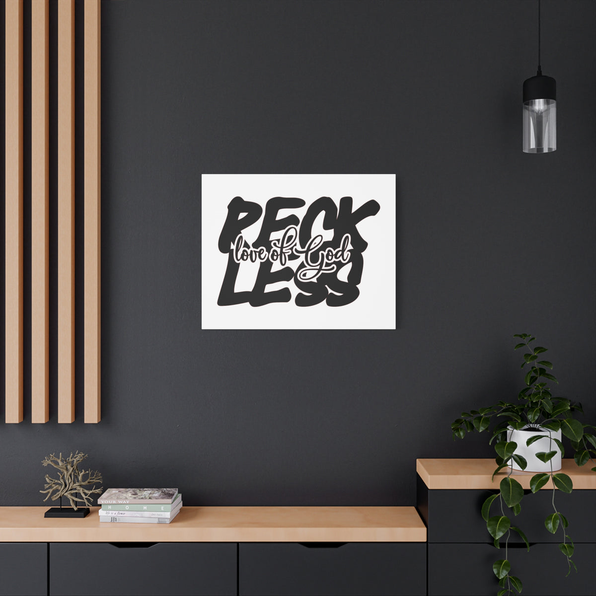 Scripture Walls Reckless Love Of God Psalm 36:7 Christian Wall Art Print Ready to Hang-Express Your Love Gifts