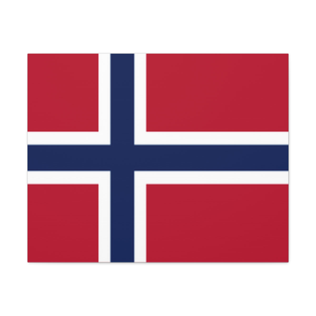 Norway Country Flag Canvas Vibrant Wall Art Unframed Home Decor-Express Your Love Gifts