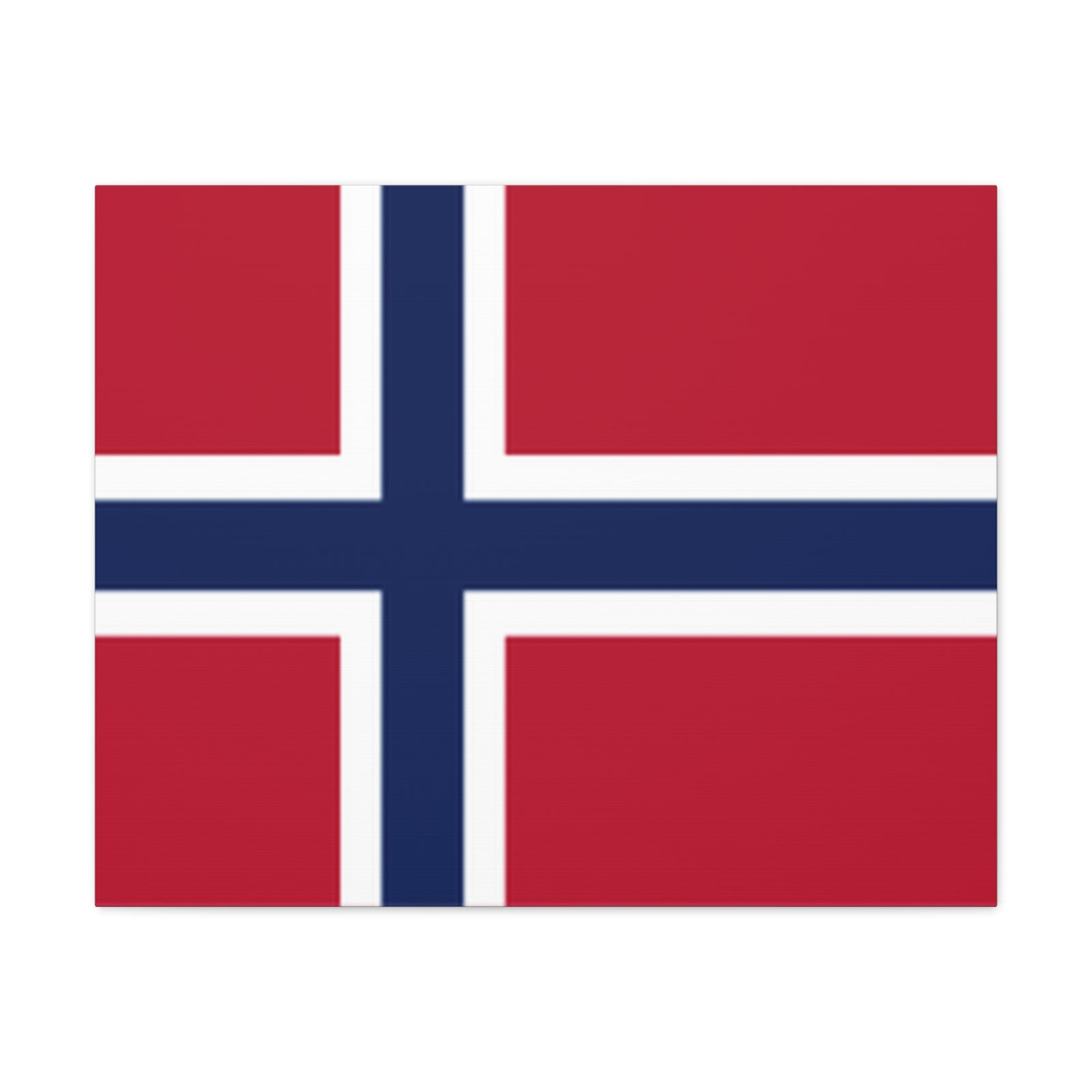 Norway Country Flag Canvas Vibrant Wall Art Unframed Home Decor-Express Your Love Gifts