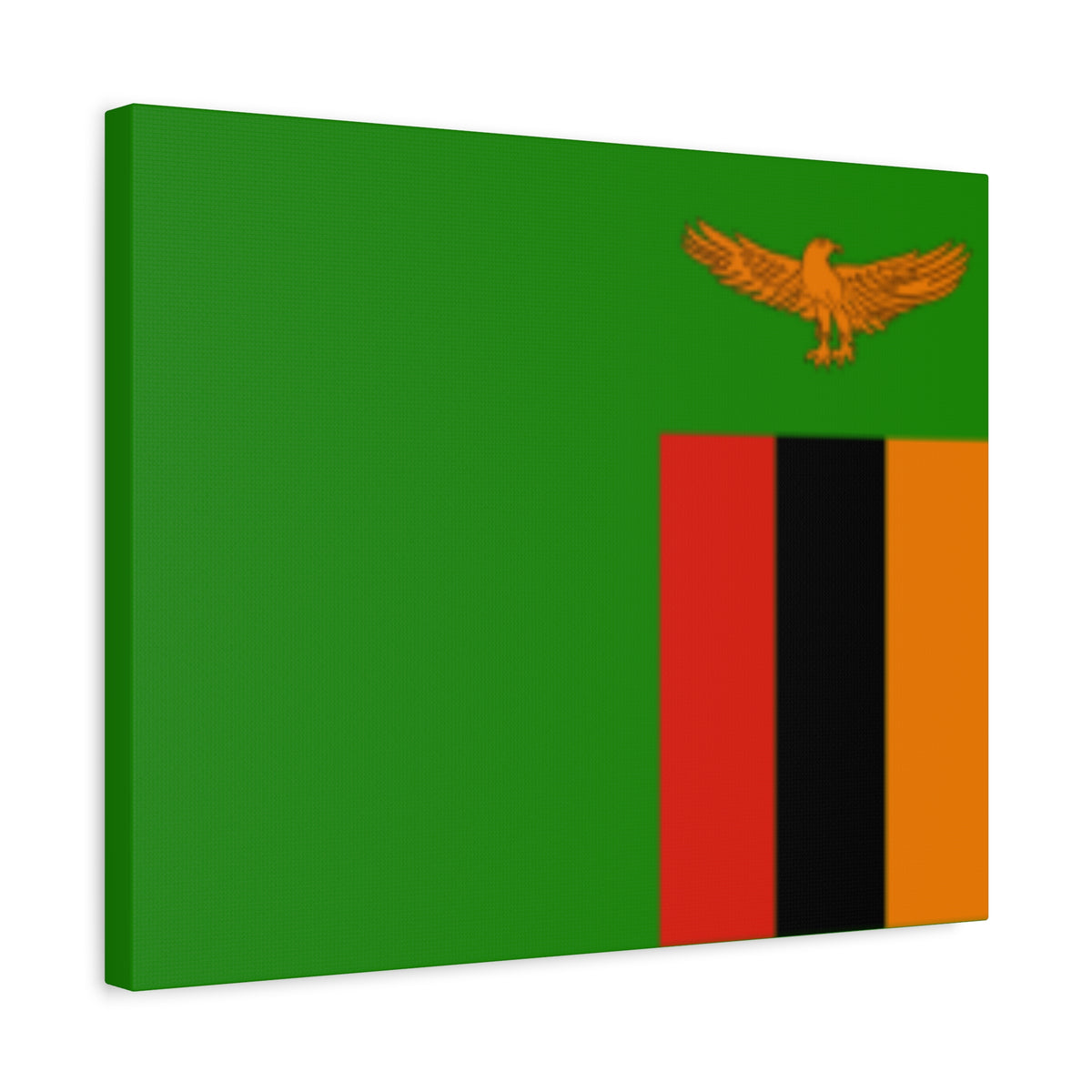 Zambia Country Flag Canvas Vibrant Wall Art Unframed Home Decor-Express Your Love Gifts