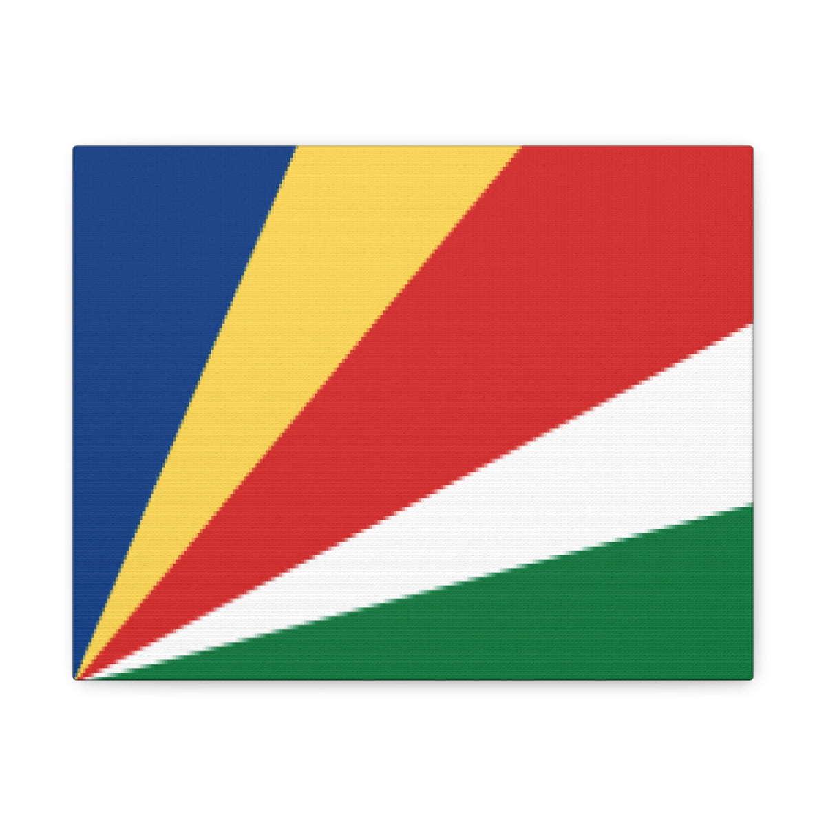 Seychelles Country Flag Canvas Vibrant Wall Art Unframed Home Decor-Express Your Love Gifts