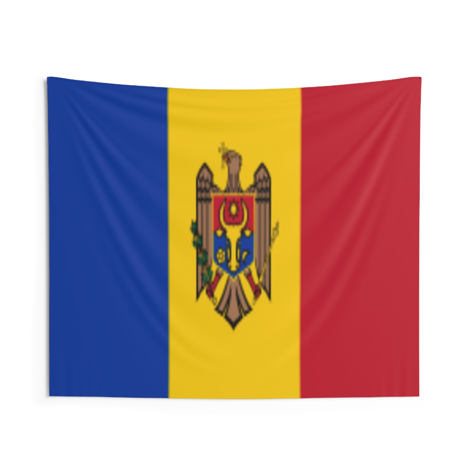 Moldova Country Flag Wall Hanging Tapestry-Express Your Love Gifts