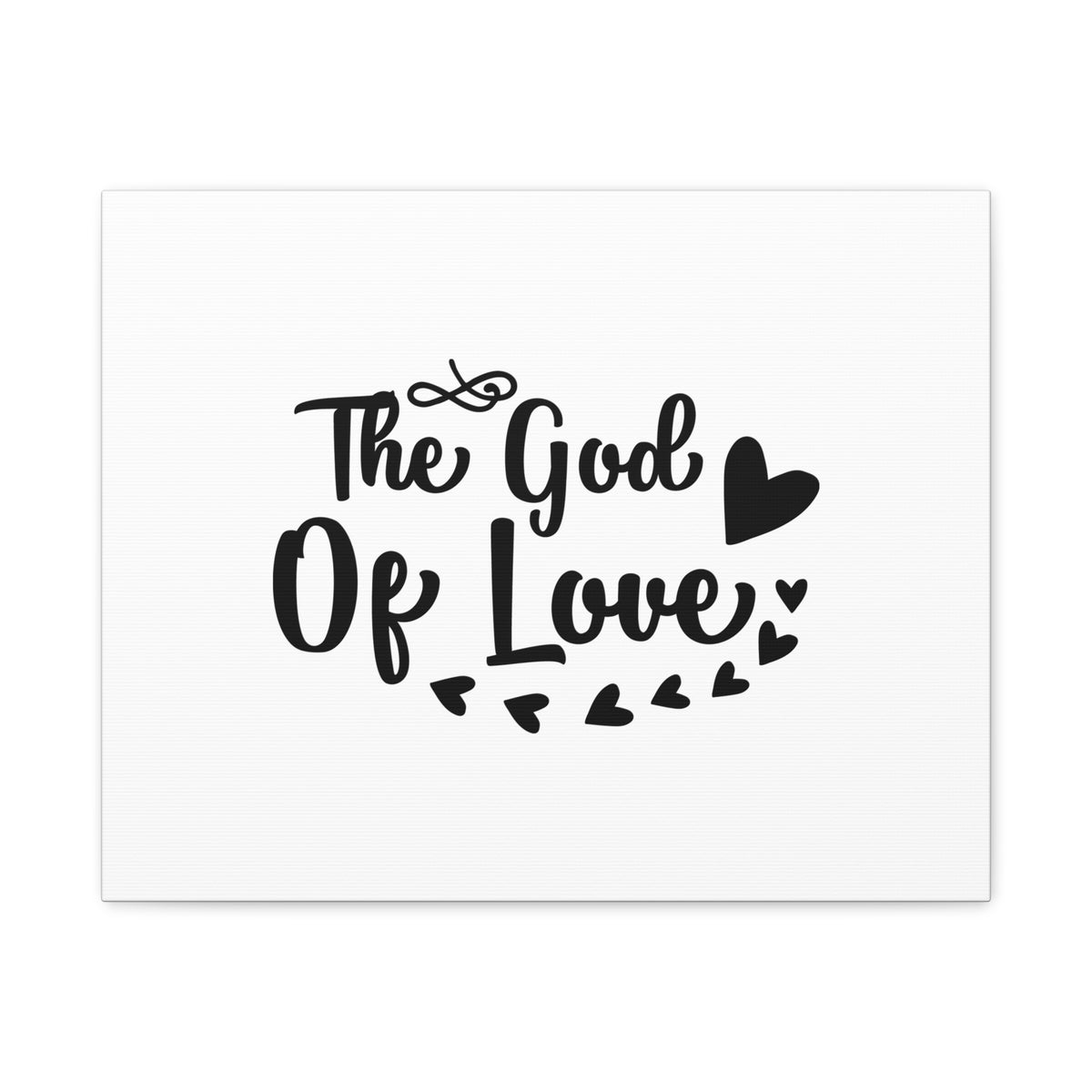 Scripture Canvas The God Of Love PSALM 107:8 Christian Wall Art Bible Verse Print Ready to Hang-Express Your Love Gifts