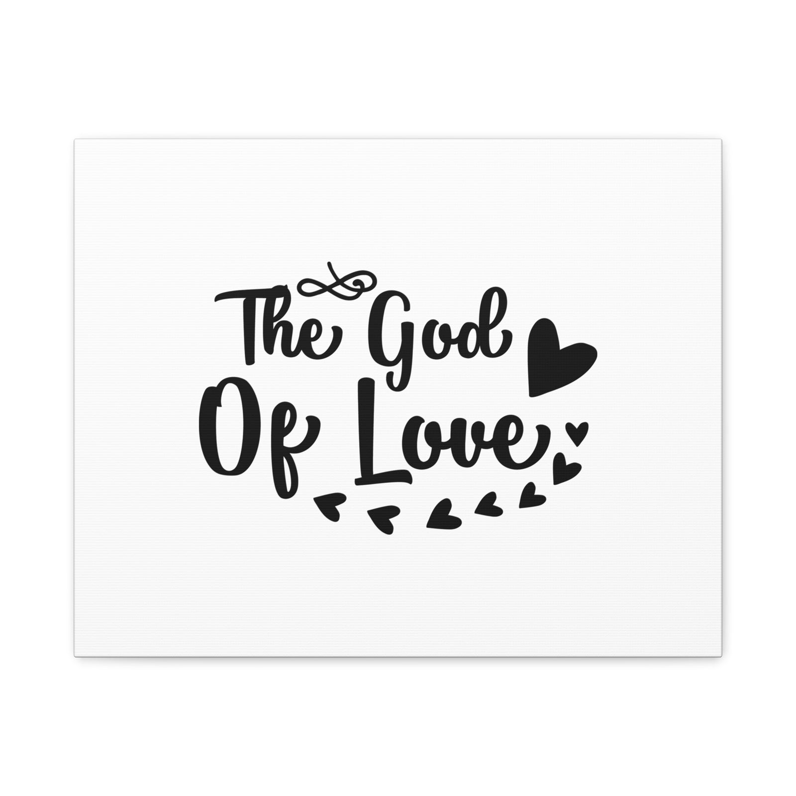 Scripture Canvas The God Of Love PSALM 107:8 Christian Wall Art Bible Verse Print Ready to Hang-Express Your Love Gifts