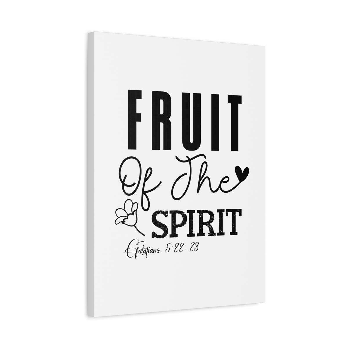 Scripture Walls Galatians 5:22-23 Fruit of the Spirit Bible Verse Canvas Christian Wall Art Ready to Hang Unframed-Express Your Love Gifts