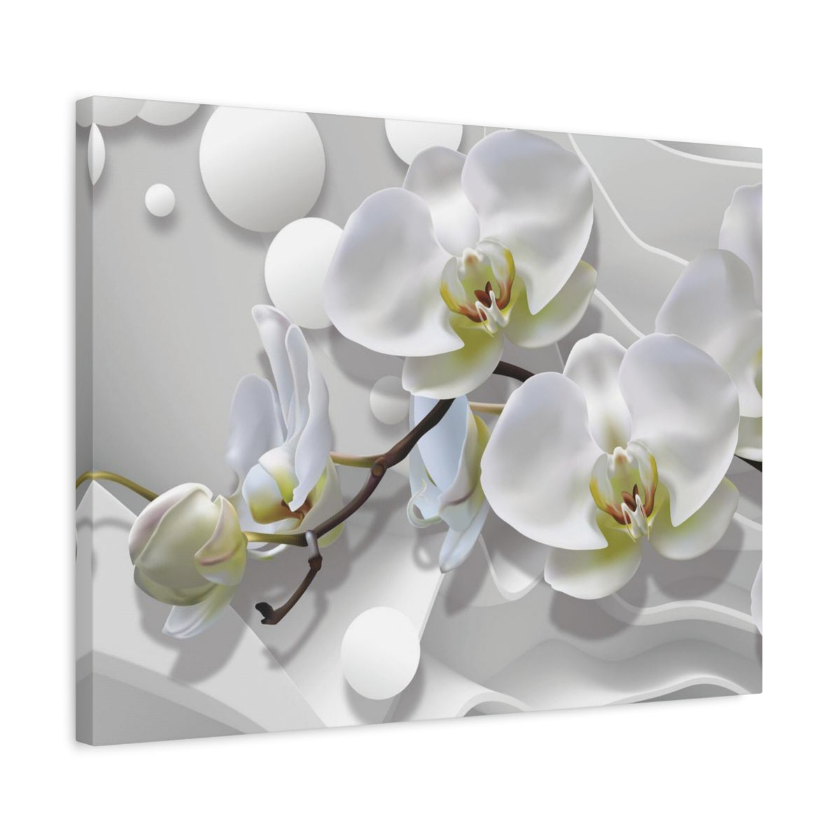 Bouquet of Orchids Flower Canvas Wall Art for Home Decor Ready-to-Hang-Express Your Love Gifts