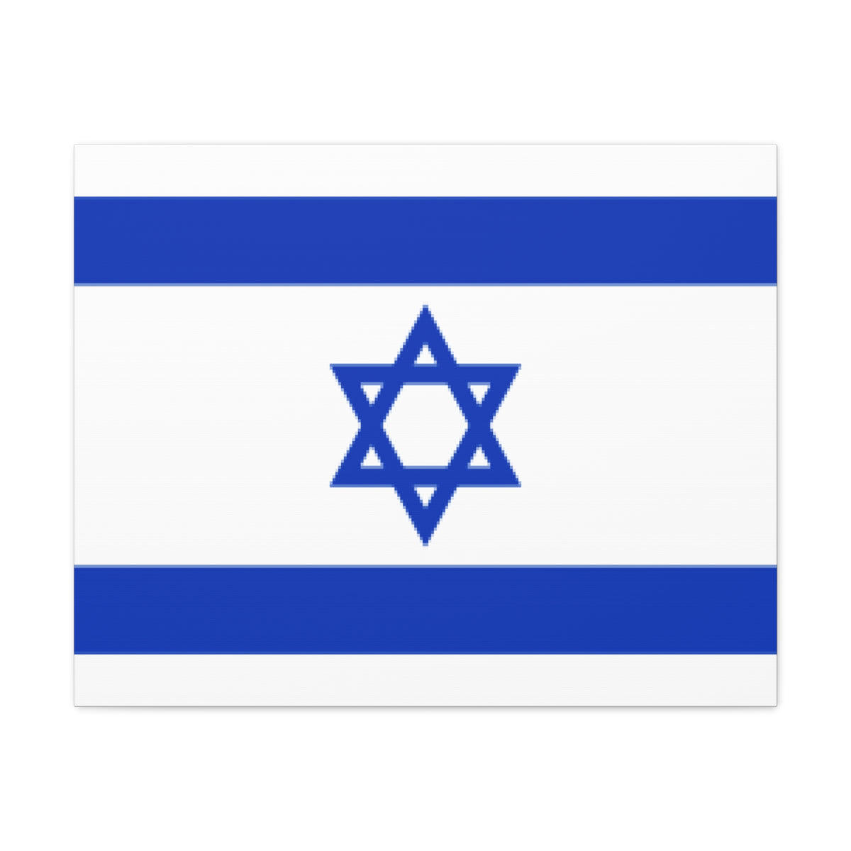 Israel Country Flag Canvas Vibrant Wall Art Unframed Home Decor-Express Your Love Gifts