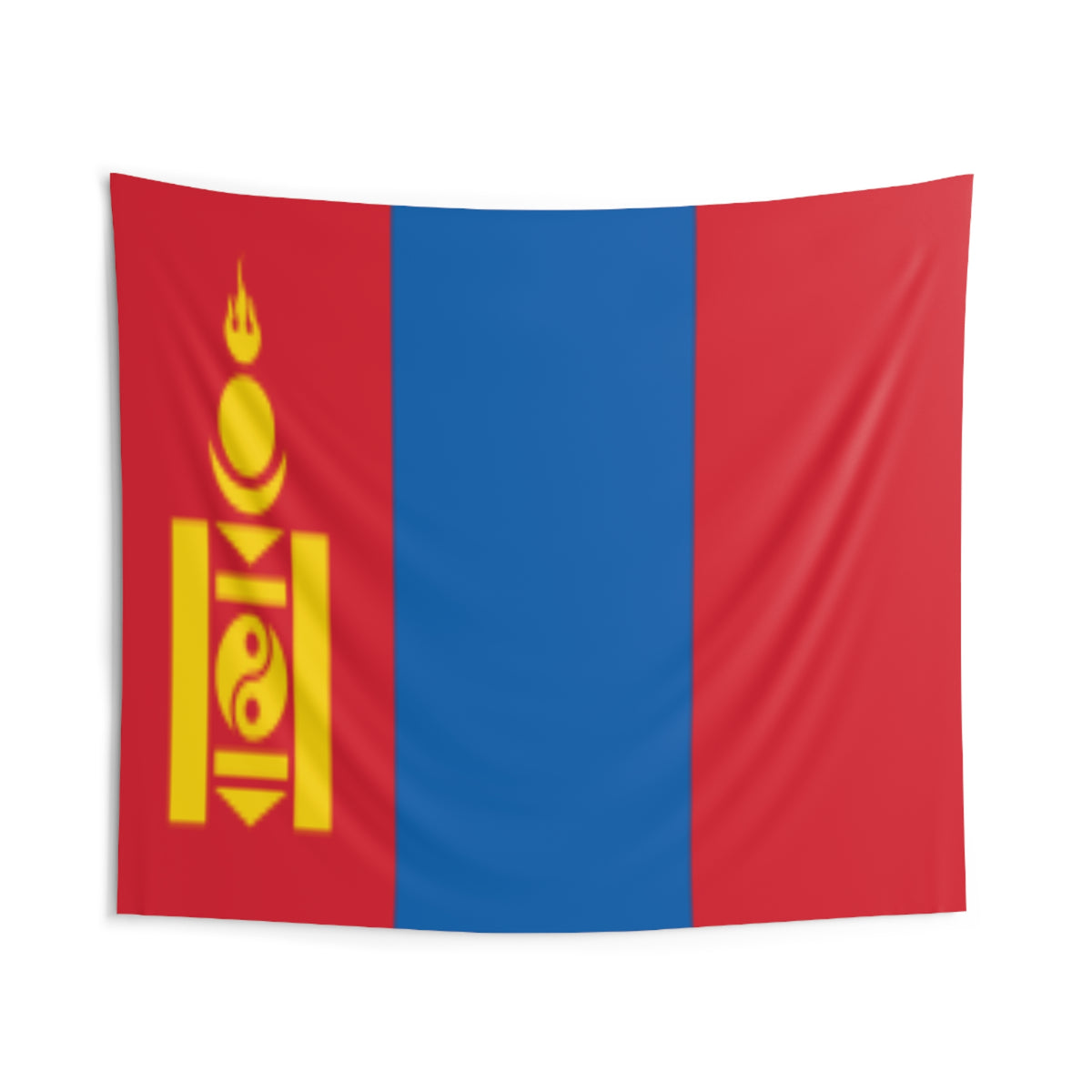 Mongolia Country Flag Wall Hanging Tapestry-Express Your Love Gifts