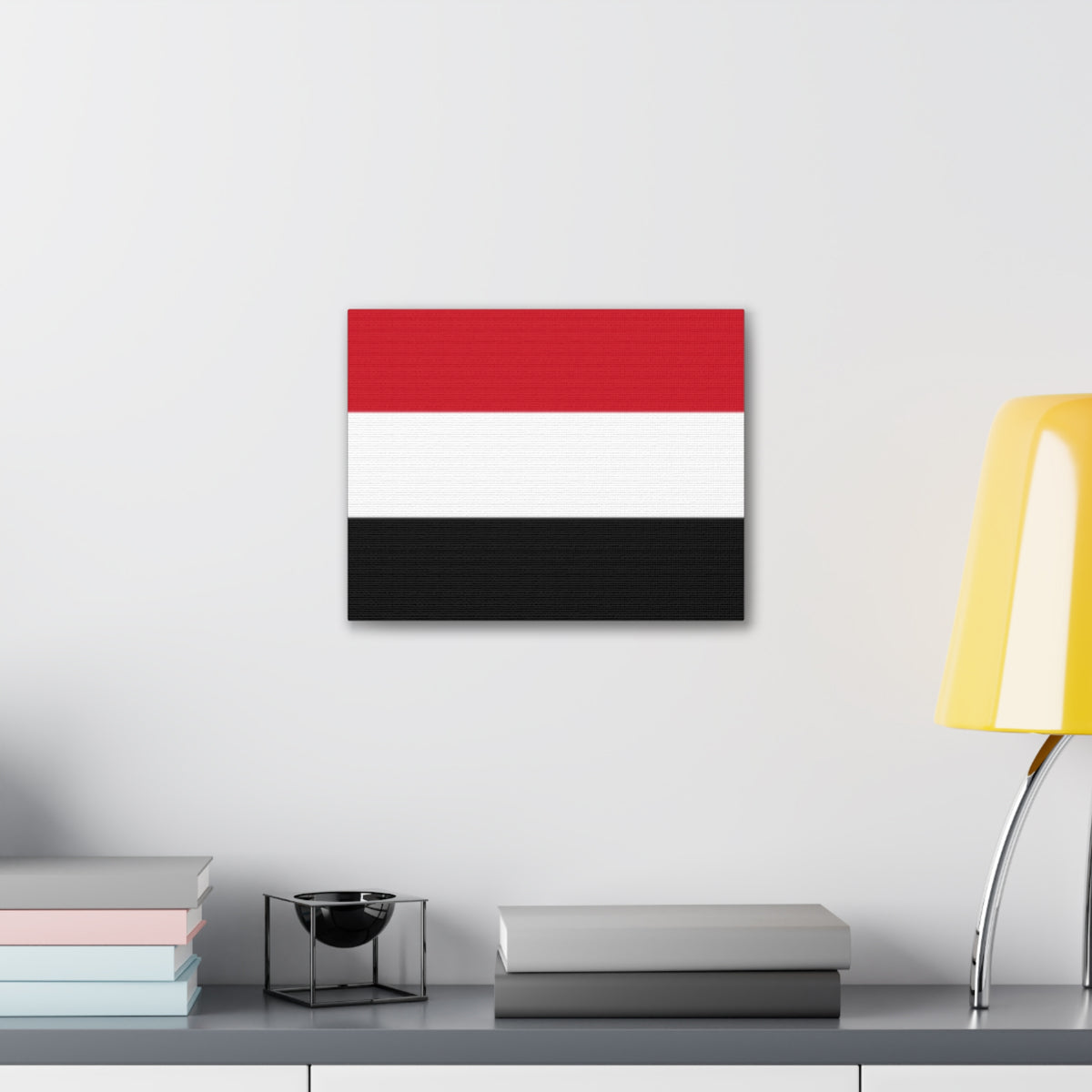 Yemen Country Flag Canvas Vibrant Wall Art Unframed Home Decor-Express Your Love Gifts