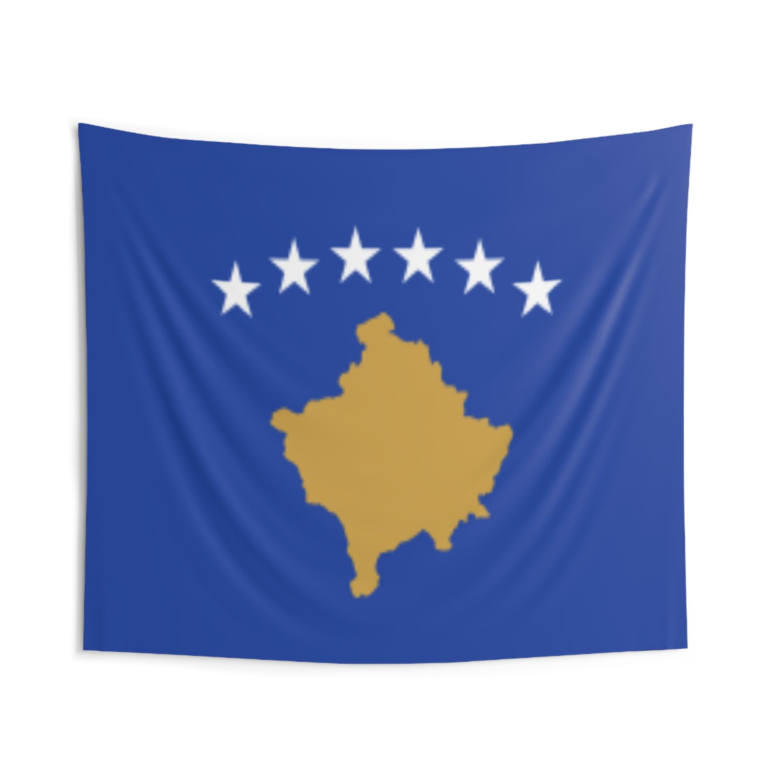 Kosovo Country Flag Wall Hanging Tapestry-Express Your Love Gifts