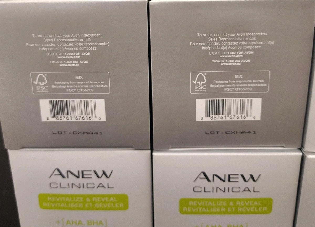 2 Pack Avon ANEW Clinical Revitalize &amp; Reveal +AHA Wrinkle Corrector Cream 50mL Each – Exp 06/2027-Express Your Love Gifts
