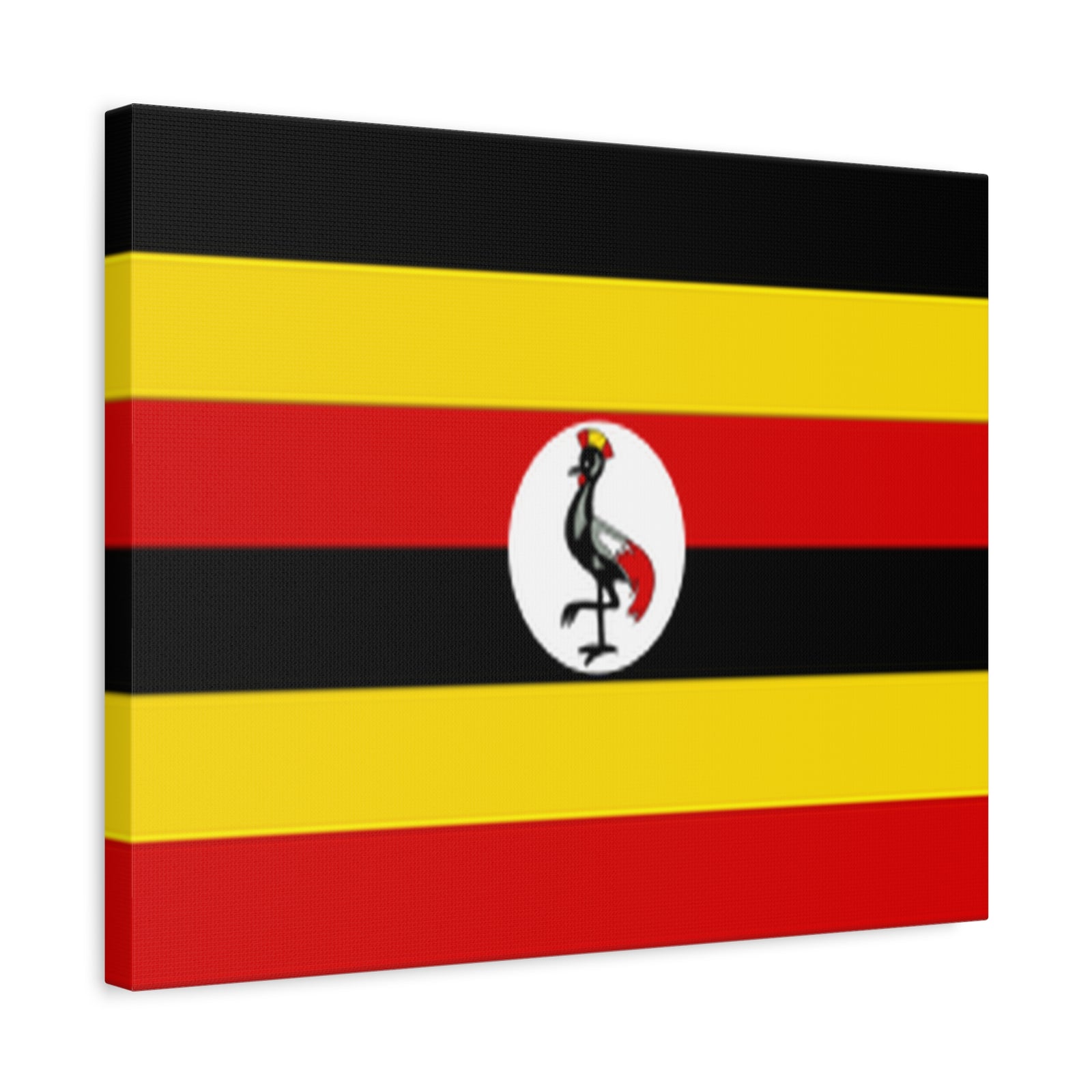 Uganda Country Flag Canvas Vibrant Wall Art Unframed Home Decor-Express Your Love Gifts