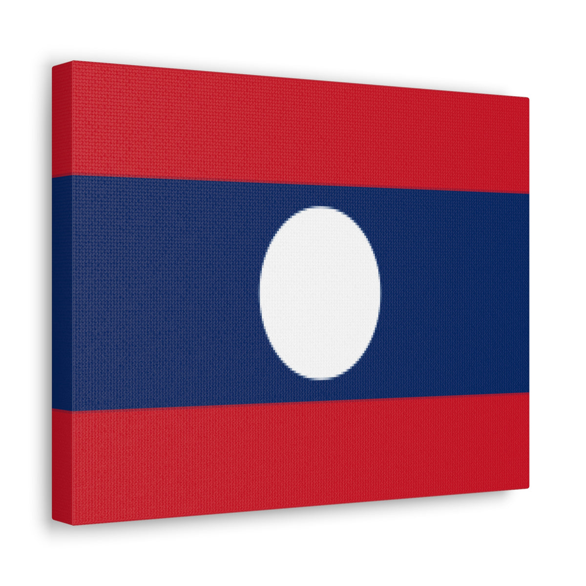 Laos Country Flag Canvas Vibrant Wall Art Unframed Home Decor-Express Your Love Gifts