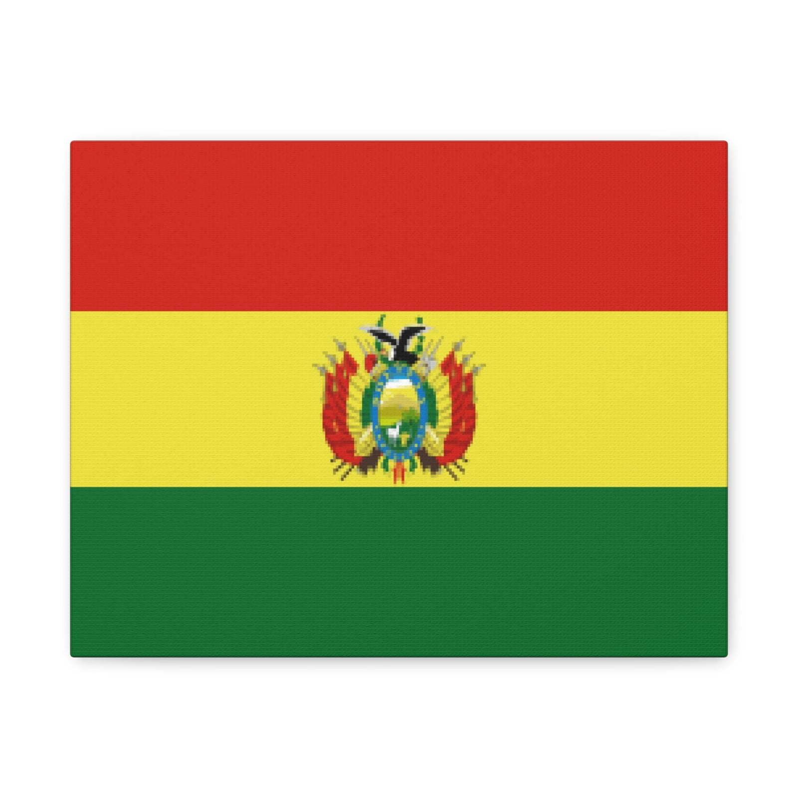 Bolivia Country Flag Canvas Vibrant Wall Art Unframed Home Decor-Express Your Love Gifts