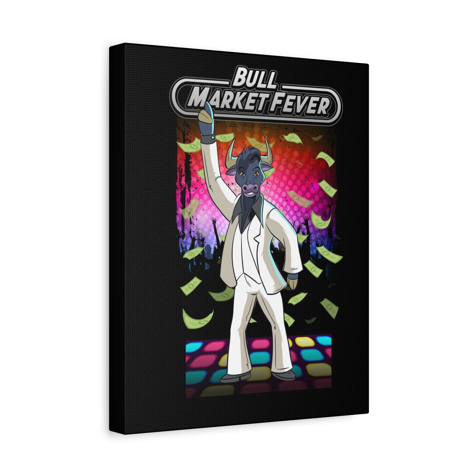 Stock Market Wall Art Bull Market Fever Gift for Trader Wall Street Print-Express Your Love Gifts