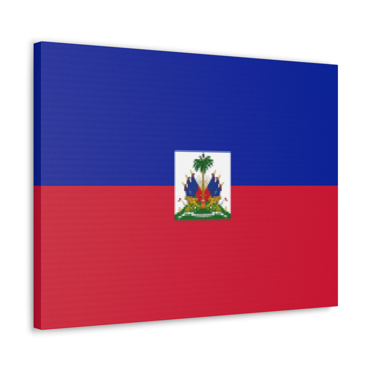 Haiti Country Flag Canvas Vibrant Wall Art Unframed Home Decor-Express Your Love Gifts