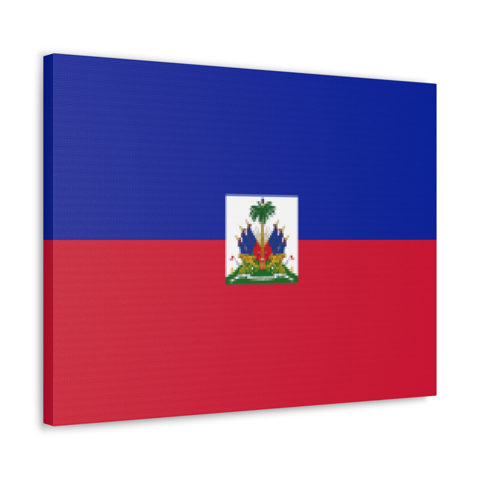 Haiti Country Flag Canvas Vibrant Wall Art Unframed Home Decor-Express Your Love Gifts