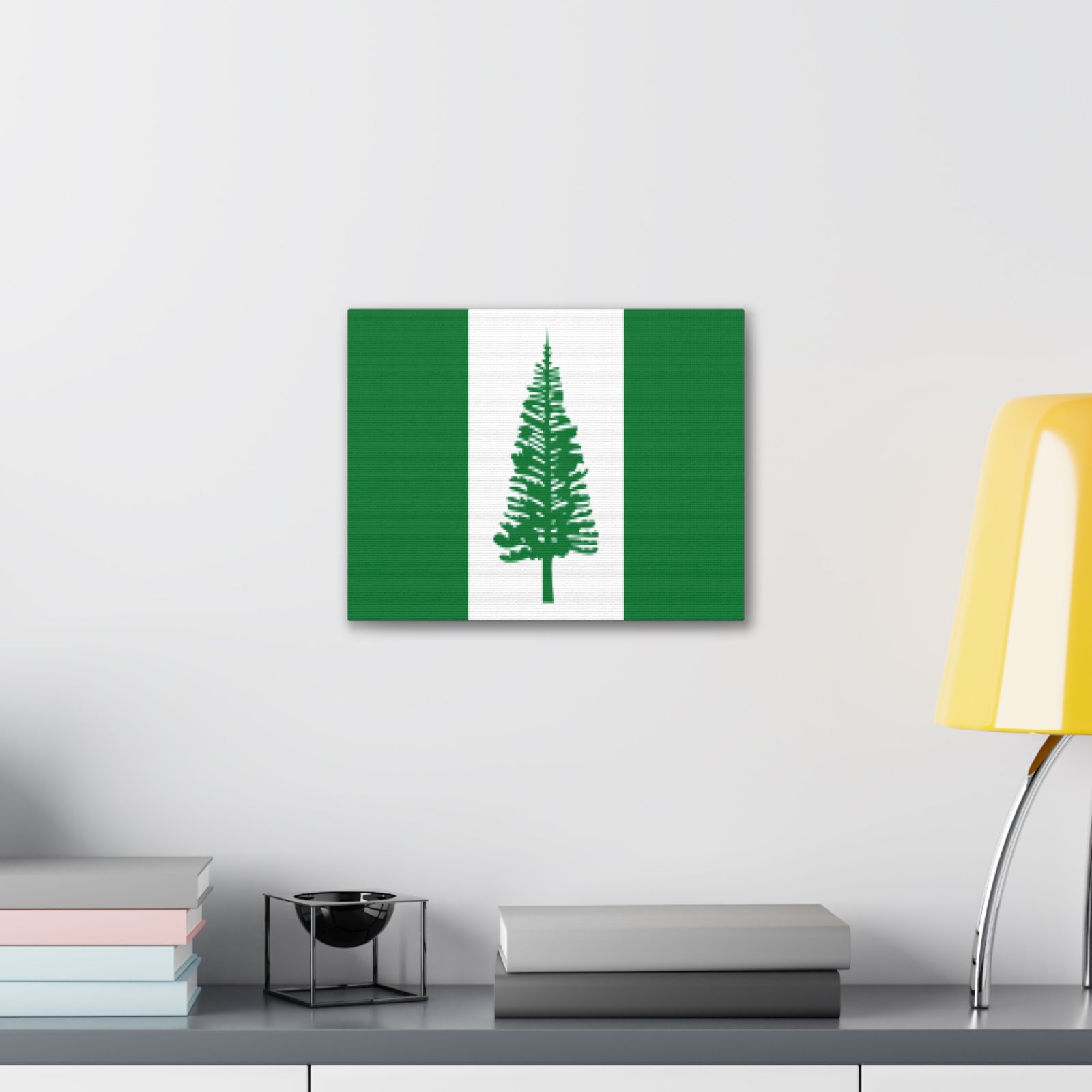 Norfolk Island Country Flag Canvas Vibrant Wall Art Unframed Home Decor-Express Your Love Gifts
