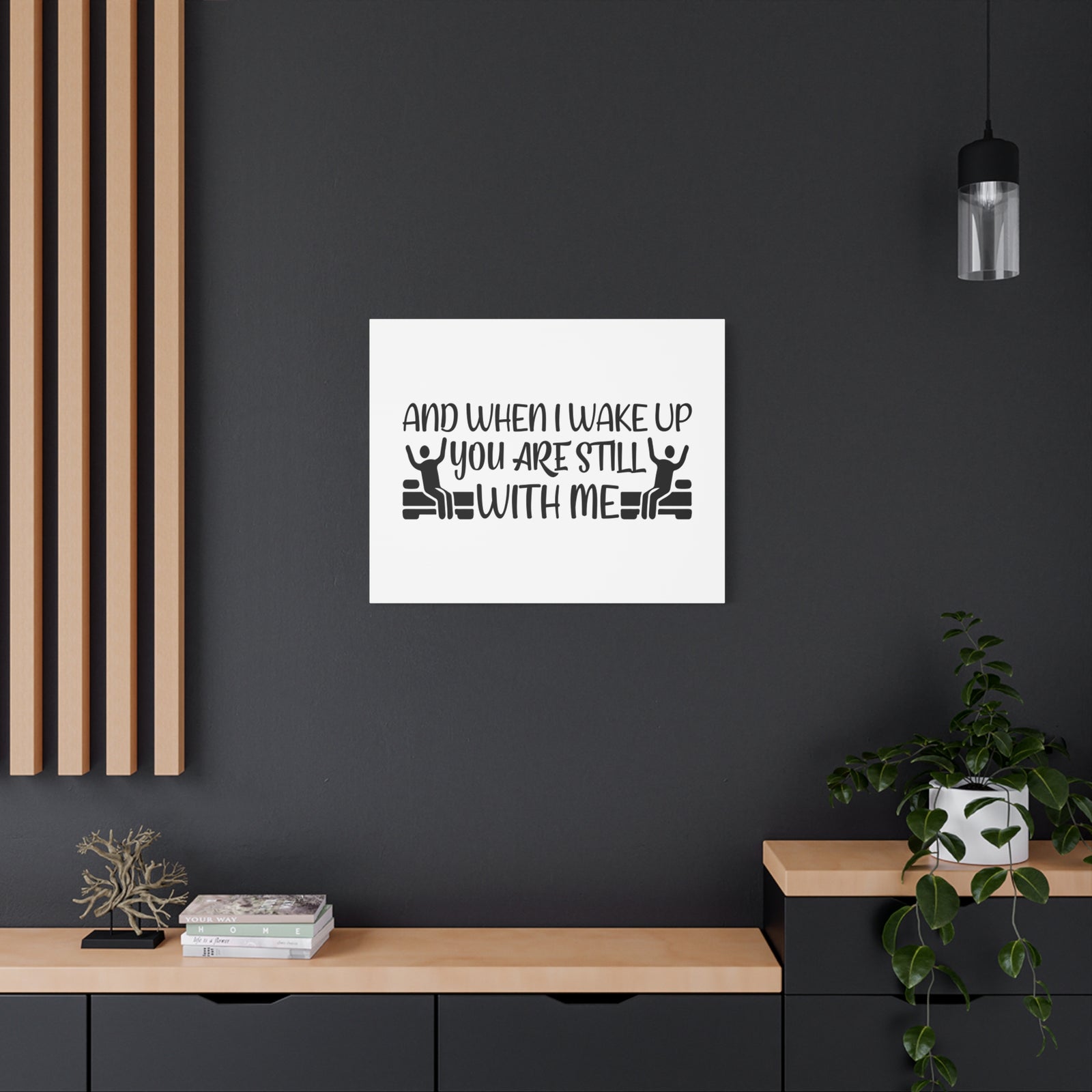 Scripture Canvas You Are Still With Me Psalm 139:18 Christian Wall Art Bible Verse Print Ready to Hang-Express Your Love Gifts